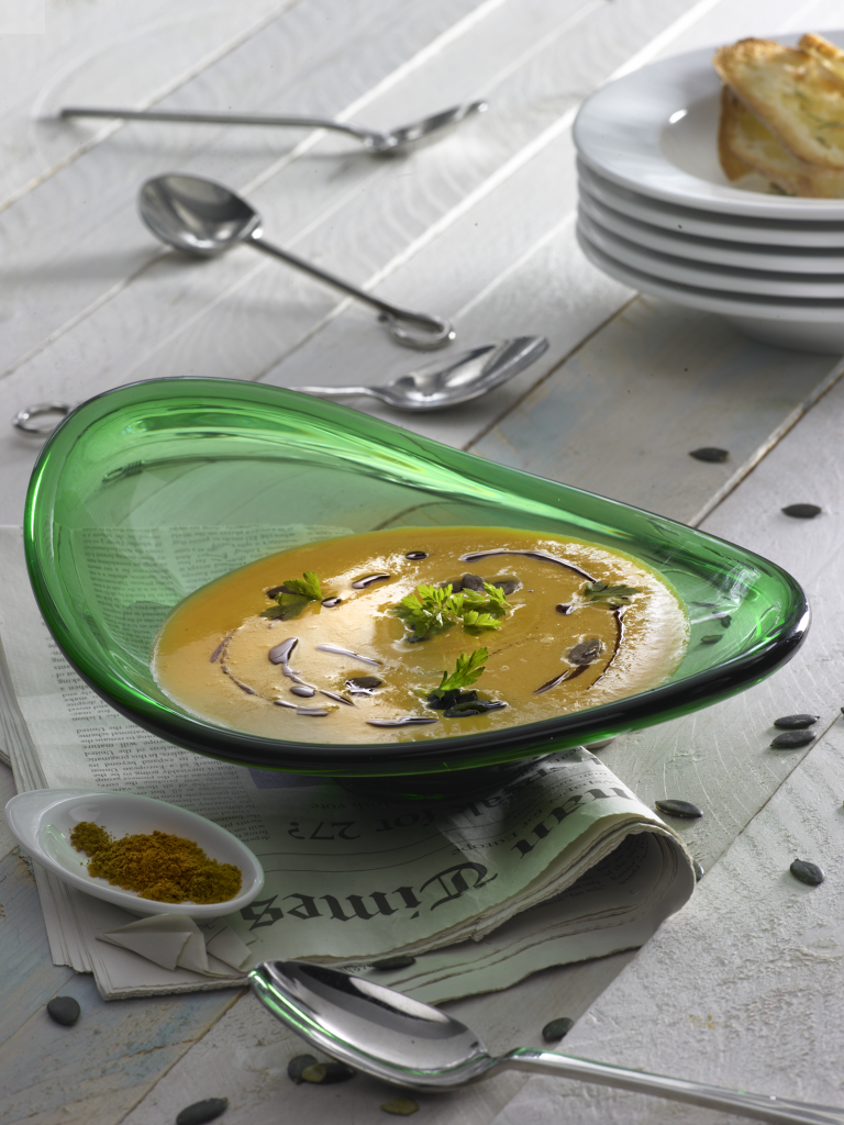 Pumpkin soup with orange and coconut milk - UBENA Spices
